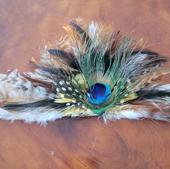 Stunning natural feather trim - Picture 2 of 4
